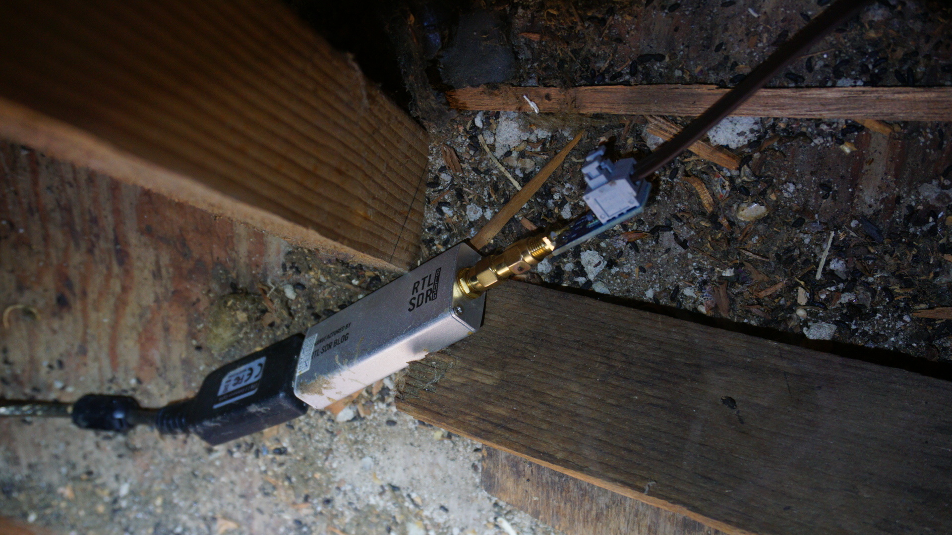 Twin lead meets the SDR at the wall