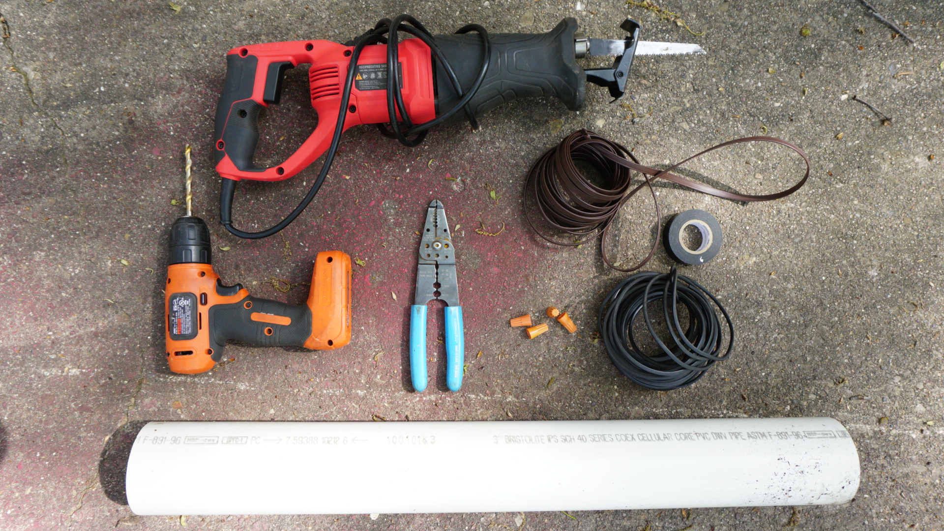 Supplies to build your antenna